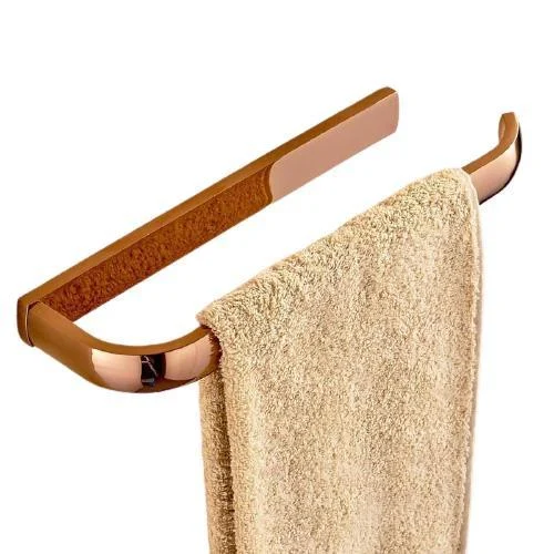 Wall Mount Single Bar Towel Holder -Bathlova