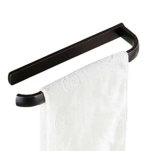 Wall Mount Single Bar Towel Holder -Bathlova