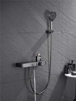 Wall Mounted Bath Shower Tap With Handheld Shower Head -Bathlova