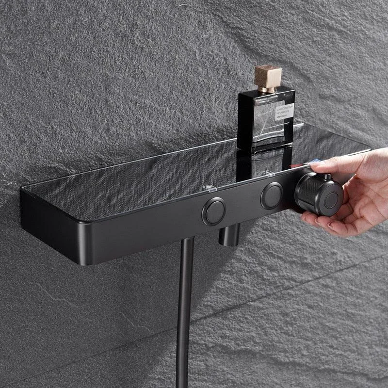 Wall Mounted Bath Shower Tap With Handheld Shower Head -Bathlova