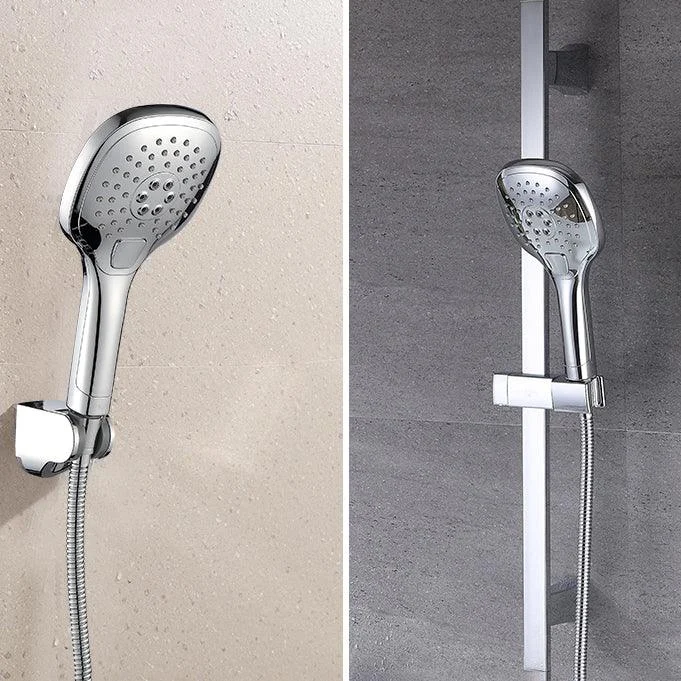 Wall Mounted Bath Tap Trim Chrome Polished Swivel Spout with Handshower -Bathlova