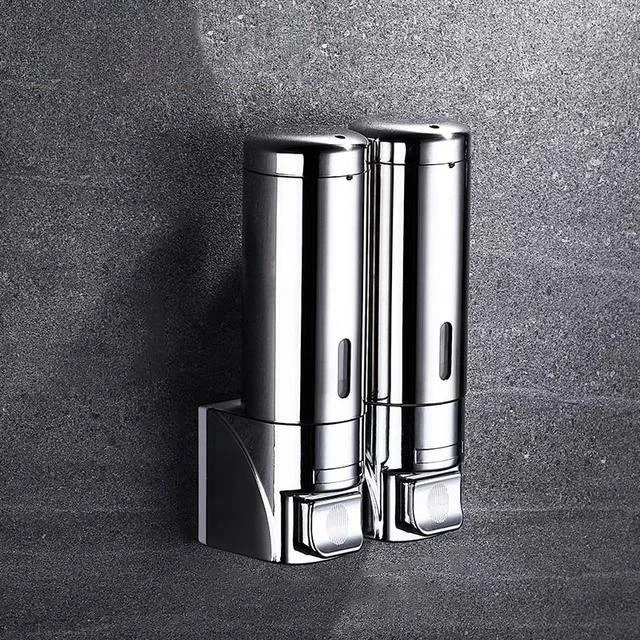 Wall Mounted Bathroom Stainless Steel Hand Liquid Soap Dispenser -Bathlova