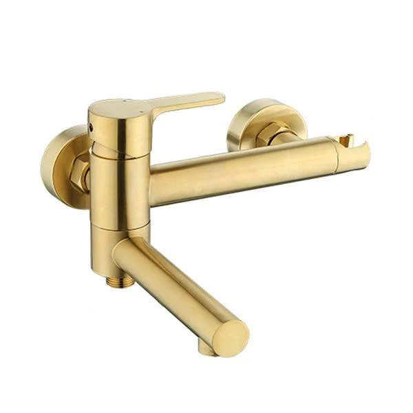 Wall Mounted Bathroom Tap Contemporary Style Swivel Bathroom Tap -Bathlova