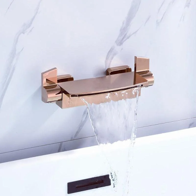 Wall Mounted Bathroom Tap Modern Style Mental Bathroom Tap -Bathlova