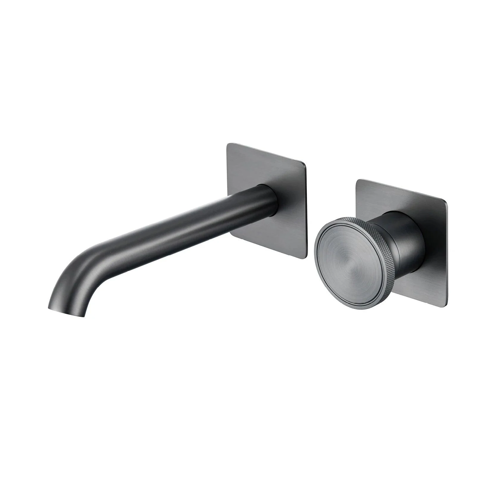 Wall Mounted Bathroom Tap With Concealed Single Handle Simple Basin Tap -Bathlova