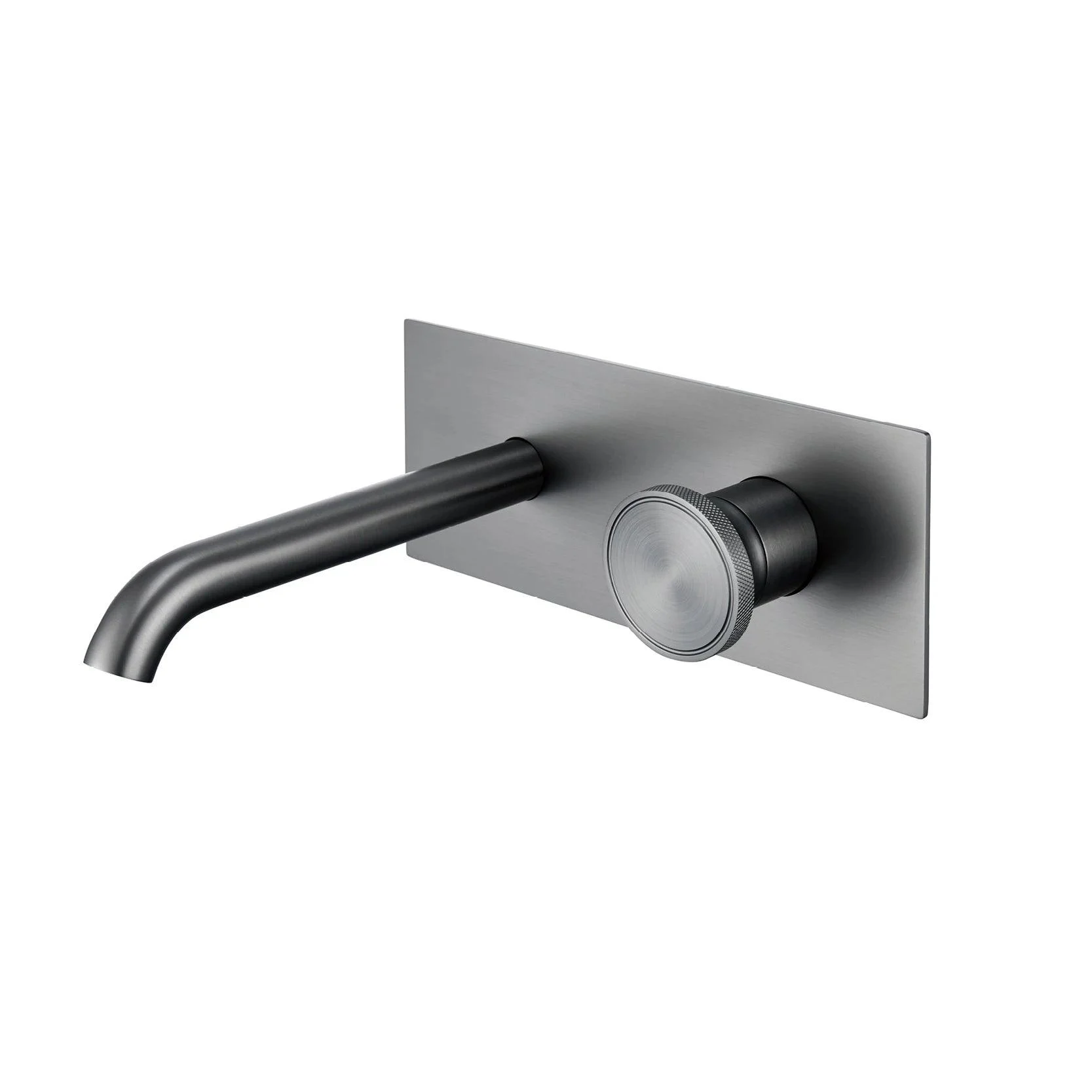 Wall Mounted Bathroom Tap With Concealed Single Handle Simple Basin Tap -Bathlova