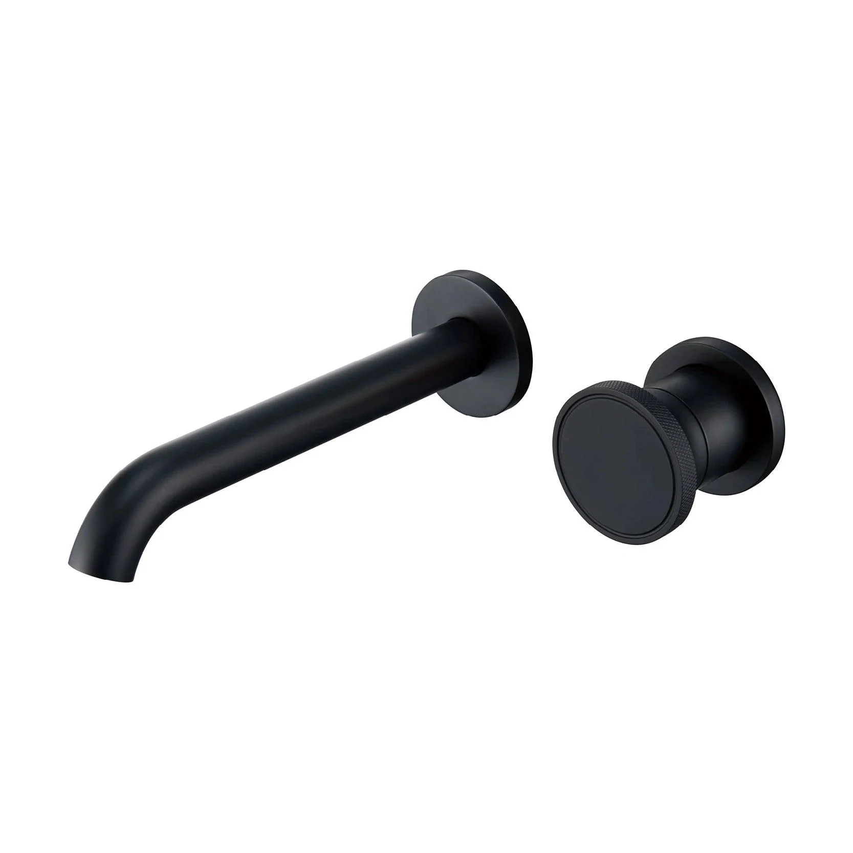 Wall Mounted Bathroom Tap With Concealed Single Handle Simple Basin Tap -Bathlova