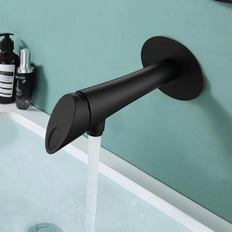 Wall Mounted Bathroom Washbasin Tap Hot Cold Water Mixer Tap -Bathlova