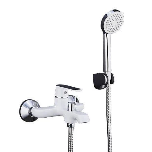 Wall Mounted Bathtub Rain Shower Hot and Cold Water Mixer Set -Bathlova