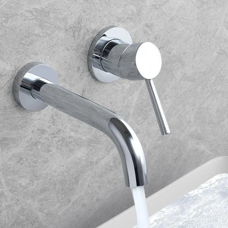 Wall Mounted Bronze Tub Filler Double Handles Bathtub Spout Tub Tap Trim -Bathlova