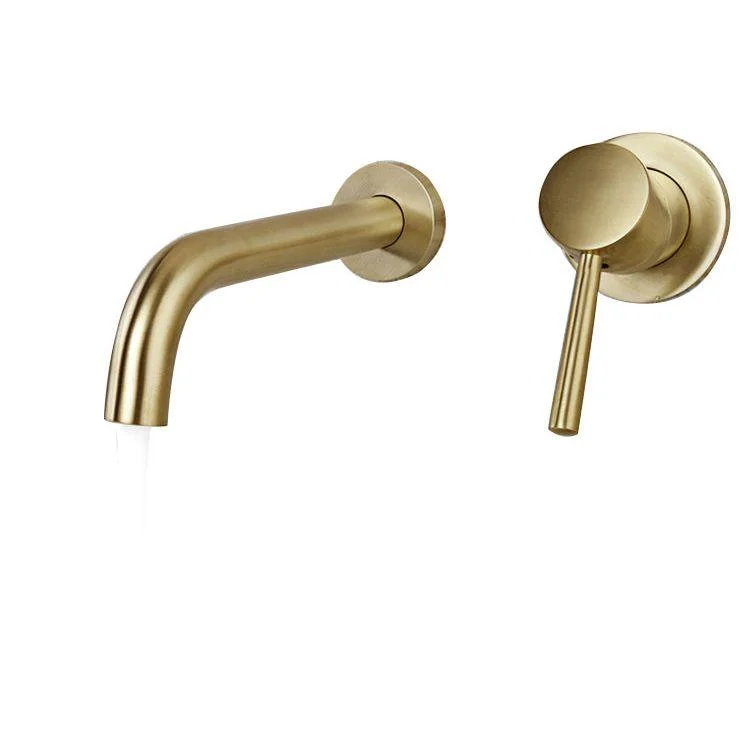 Wall Mounted Bronze Tub Filler Double Handles Bathtub Spout Tub Tap Trim -Bathlova