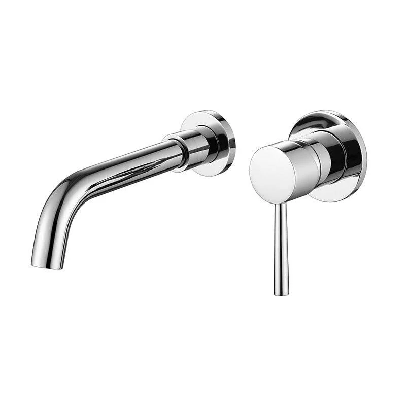 Wall Mounted Faucests Single Lever Handle Taps for Bathroom -Bathlova