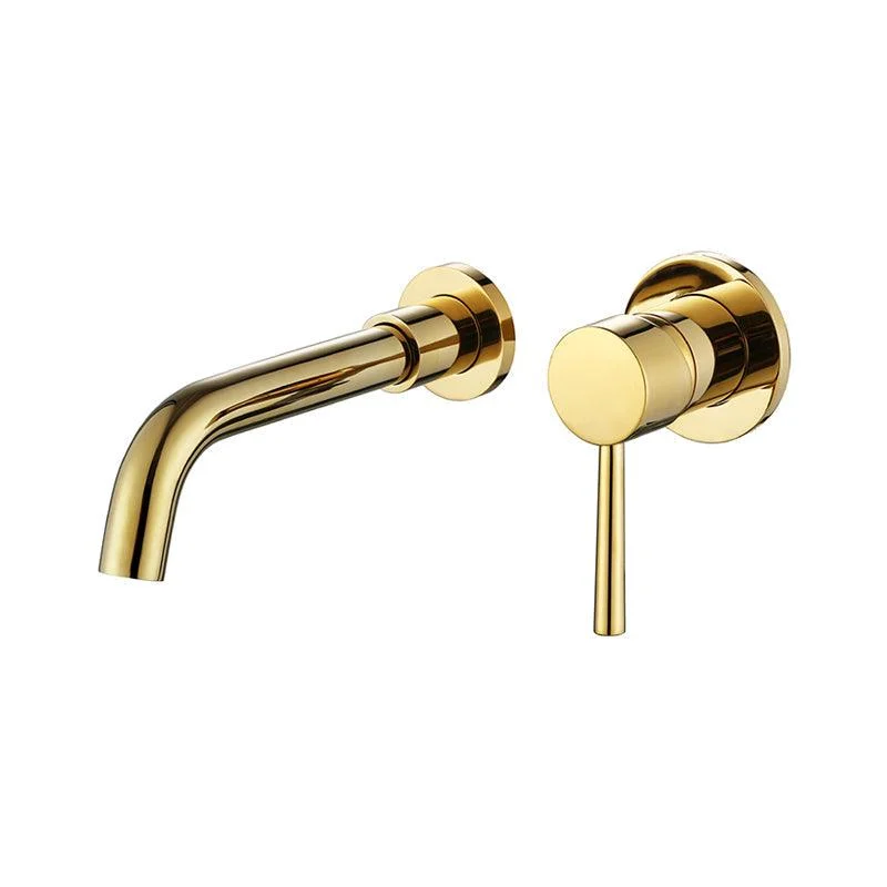 Wall Mounted Faucests Single Lever Handle Taps for Bathroom -Bathlova