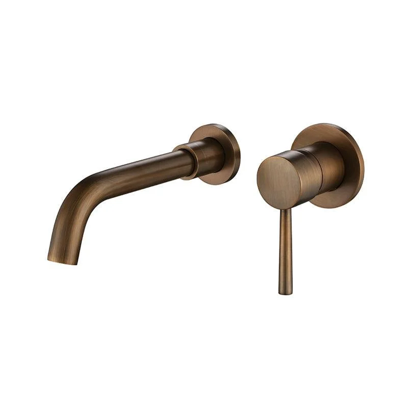 Wall Mounted Faucests Single Lever Handle Taps for Bathroom -Bathlova