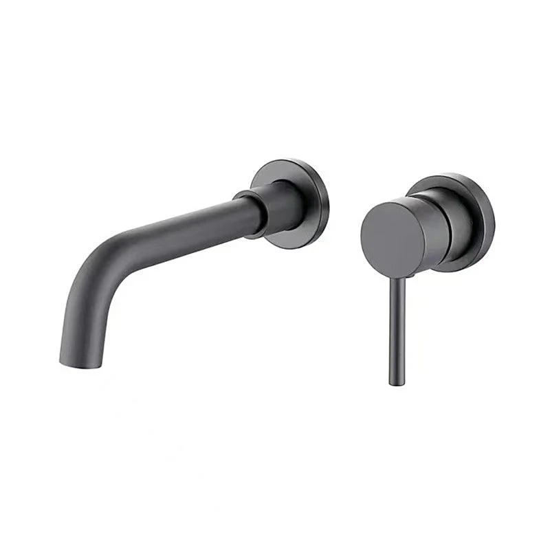 Wall Mounted Faucests Single Lever Handle Taps for Bathroom -Bathlova