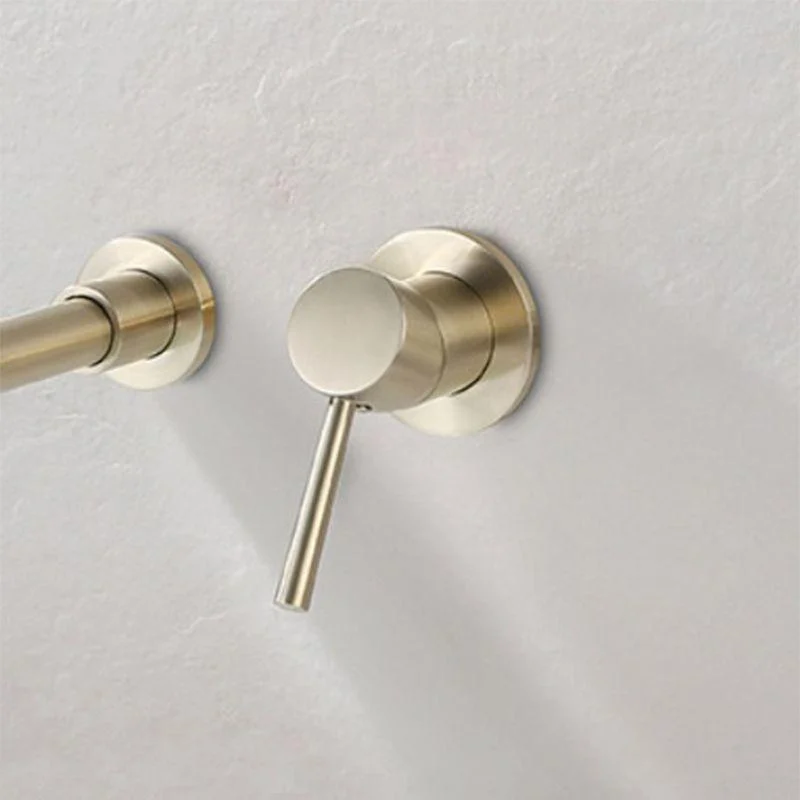 Wall Mounted Faucests Single Lever Handle Taps for Bathroom -Bathlova