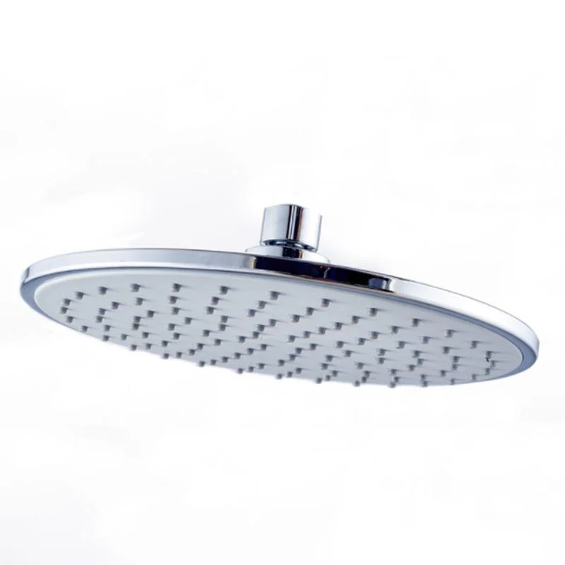 Wall Mounted Fixed Shower Head Modern Style Metal Shower Head -Bathlova