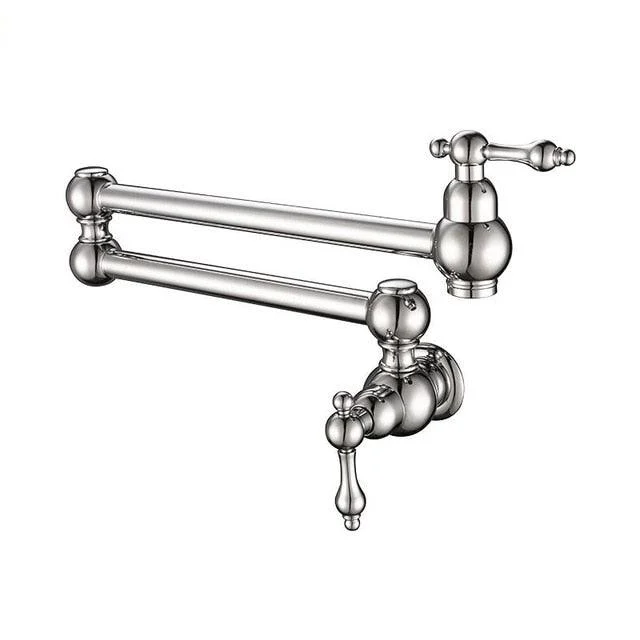 Wall-Mounted Foldable Kitchen Tap with Single Handle -Bathlova