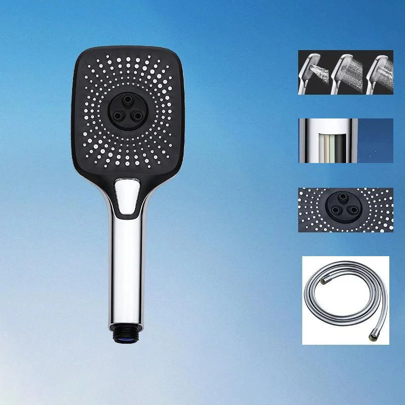 Wall Mounted Handheld Shower Head Modern Metal Hand Shower Head -Bathlova