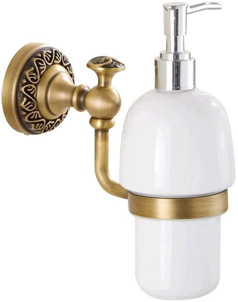 Wall Mounted Liquid Soap Bottle Dispenser -Bathlova