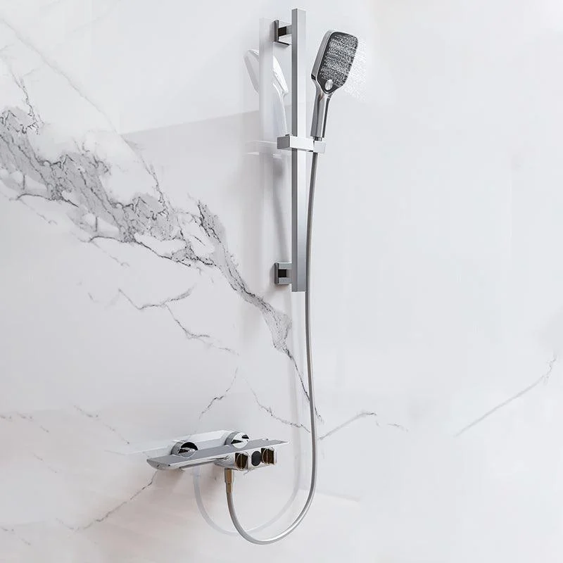 Wall Mounted Metal Bathroom Tap Low Arc Waterfall Tub Filler -Bathlova