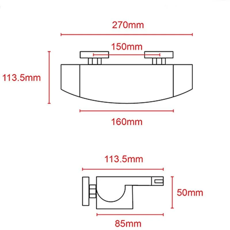 Wall Mounted Metal Tub Filler Double Handles Waterfall Tap -Bathlova