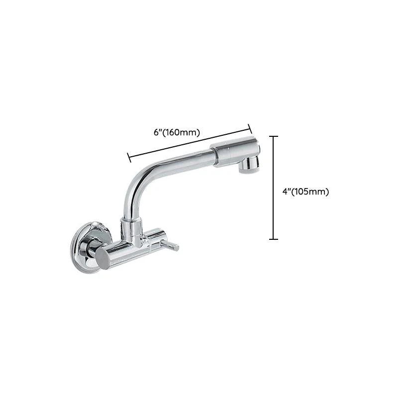 Wall Mounted Metal Tub Filler Low Arc Waterfall Bathtub Tap -Bathlova