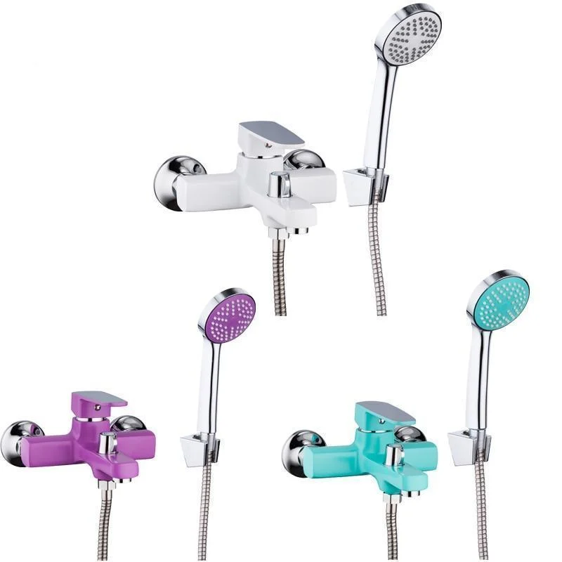 Wall Mounted Multicolor Bath Shower Tap Set -Bathlova