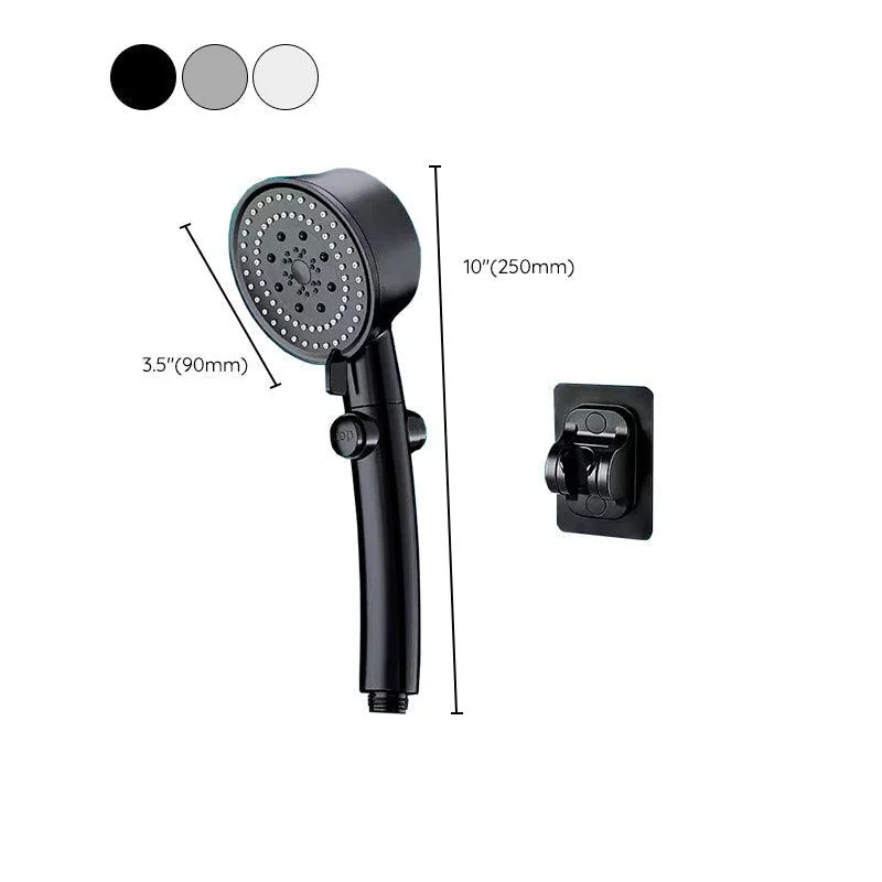 Wall-mounted Shower Head Modern Plastic Shower Head with Adjustable Spray Pattern -Bathlova