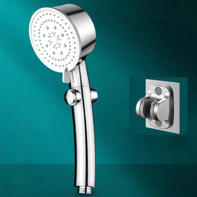 Wall-mounted Shower Head Modern Plastic Shower Head with Adjustable Spray Pattern -Bathlova