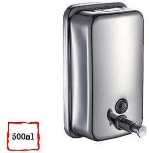 Wall Mounted Stainless Steel Liquid Hand Soap Dispenser -Bathlova