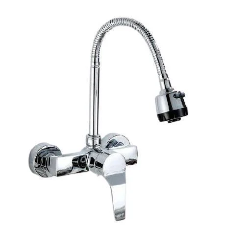 Wall Mounted Stream Sprayer Two Modes Kitchen Tap -Bathlova