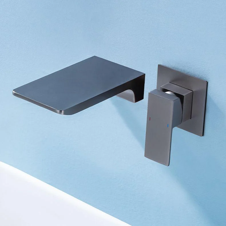 Wall Mounted Taps Contemporary Single Handle Tap for Bathroom -Bathlova