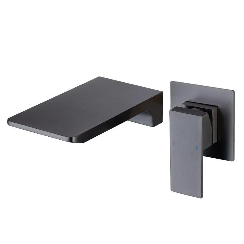 Wall Mounted Taps Contemporary Single Handle Tap for Bathroom -Bathlova