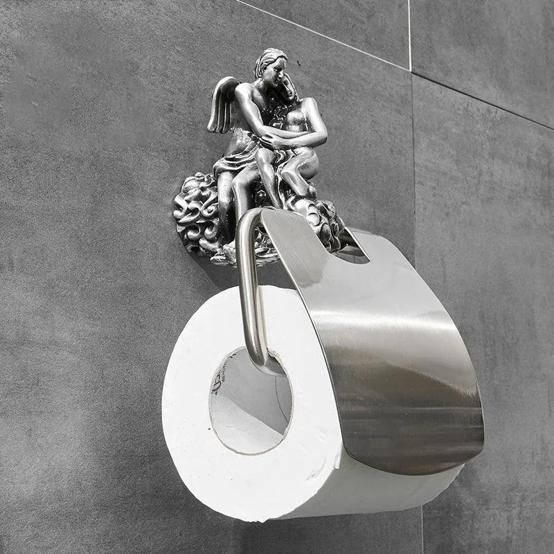 Wall Mounted Toilet Roll Holder for Bathroom Antique Paper Holder -Bathlova