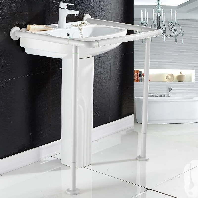 Wall Mounted Washbasin Safety Grab Rails -Bathlova