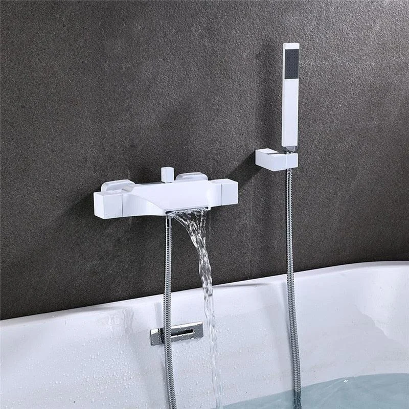 Wall Mounted Waterfall Bathtub Shower Tap -Bathlova