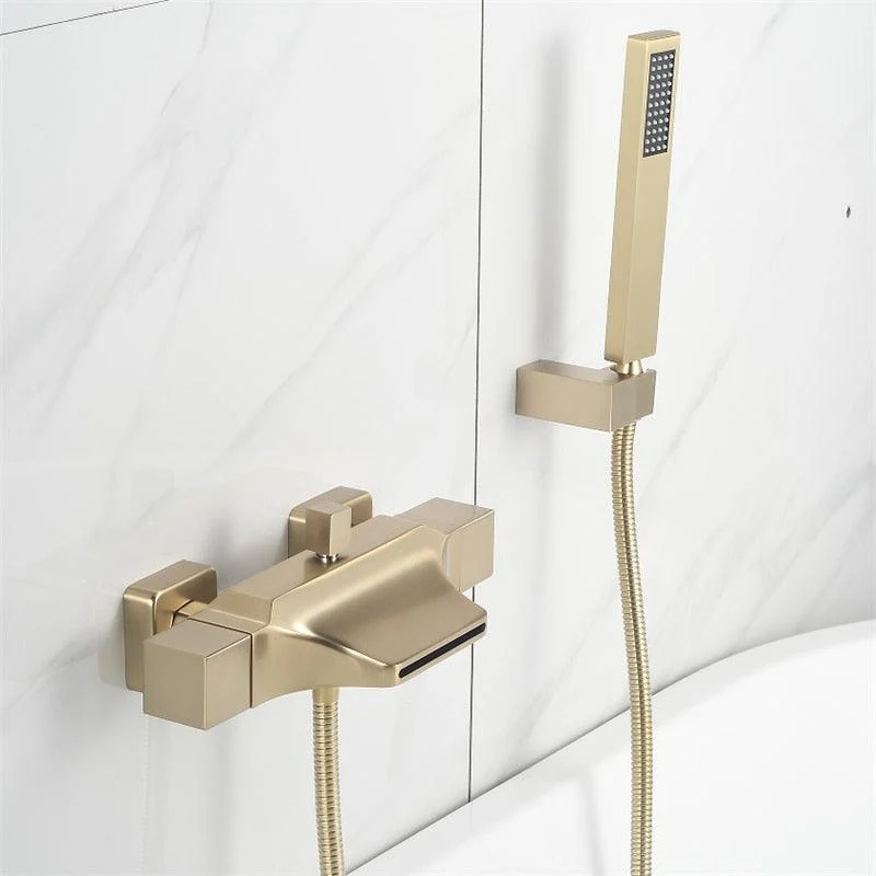 Wall Mounted Waterfall Bathtub Shower Tap -Bathlova