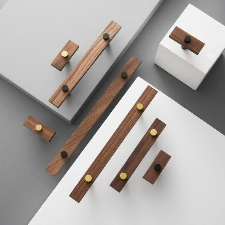 Walnut Cabinet and Drawer Handles -Bathlova