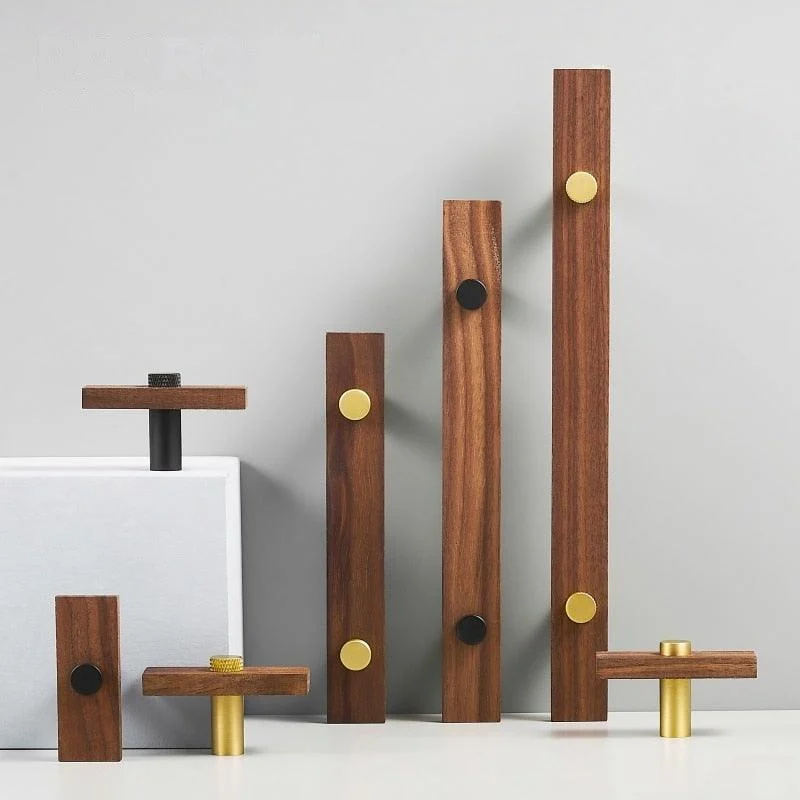 Walnut Cabinet and Drawer Handles -Bathlova