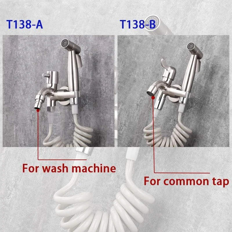 Wash Machine Tap With Toilet Bidet Tap With Independent Switch -Bathlova