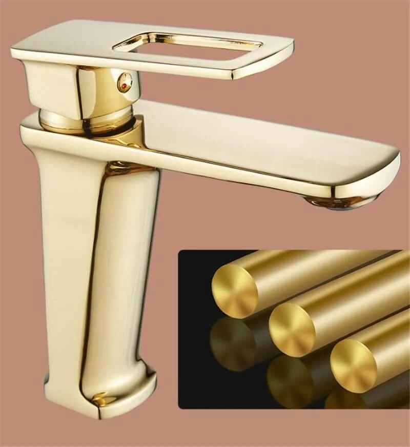 Water Mixer Bathroom Tap with Single Handle -Bathlova