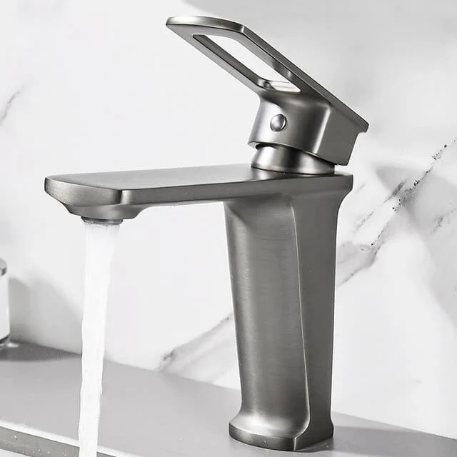 Water Mixer Bathroom Tap with Single Handle -Bathlova