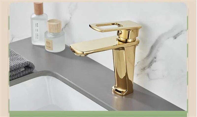 Water Mixer Bathroom Tap with Single Handle -Bathlova