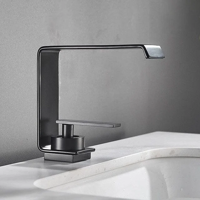 Waterfall Bathroom Tap Basin Mixer Washbasin Tap Brass Single Tap -Bathlova