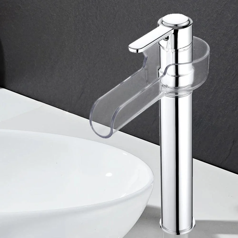 Waterfall Bathroom Tap Single handle Basin Mixer Tap Bath Tap -Bathlova