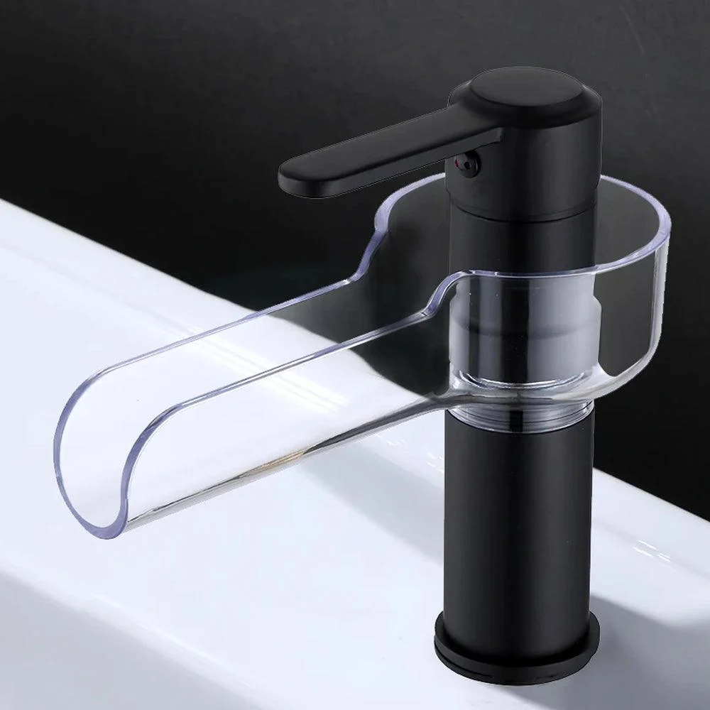 Waterfall Bathroom Tap Single handle Basin Mixer Tap Bath Tap -Bathlova