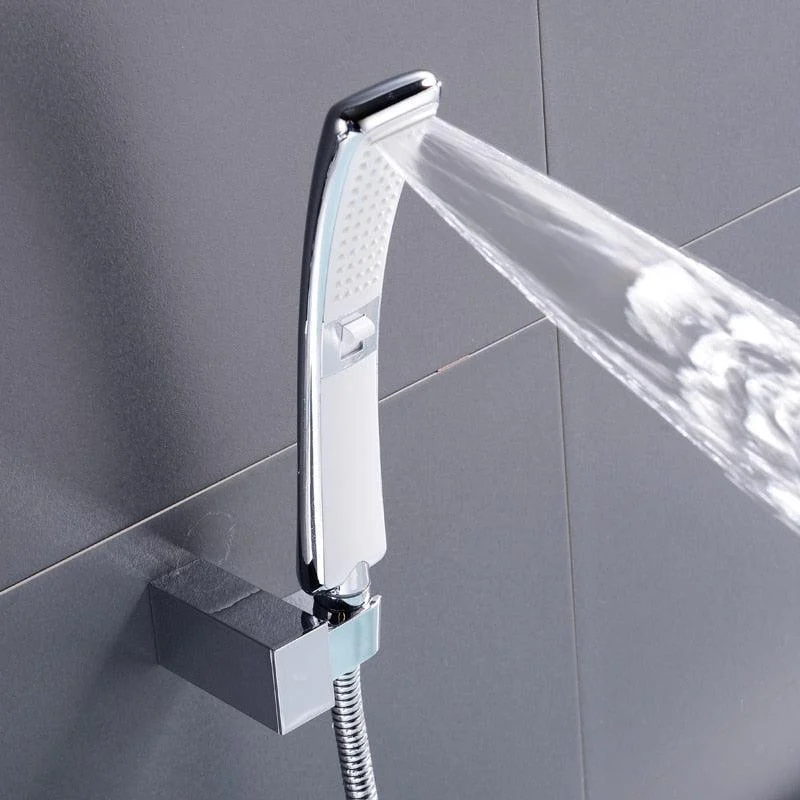 Waterfall Hand Held Shower Head High-Pressure Rain Shower Sprayer Set -Bathlova