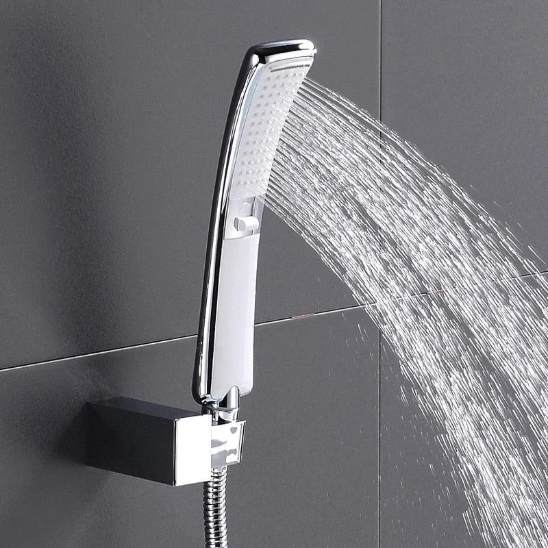 Waterfall Hand Held Shower Head High-Pressure Rain Shower Sprayer Set -Bathlova