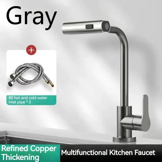 Waterfall Kitchen Taps Pull Out Rainfall Spray Bathroom Basin Tap -Bathlova